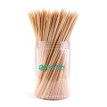 Factory Direct Sale Roasting Bbq Round Skewer Bamboo Sticks With Head Packing